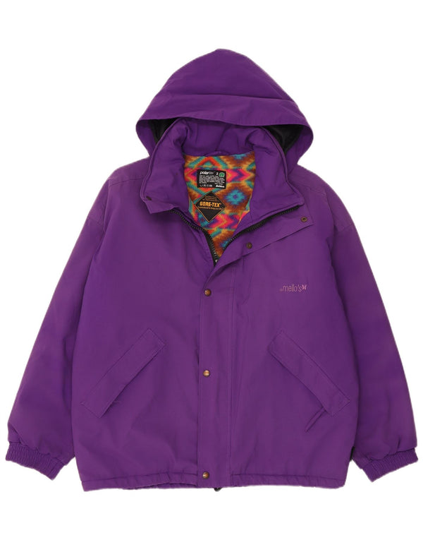 Giacca a vento da uomo in Gore-Tex con cappuccio e vestibilità ampia Mello's UK 34 XS Viola