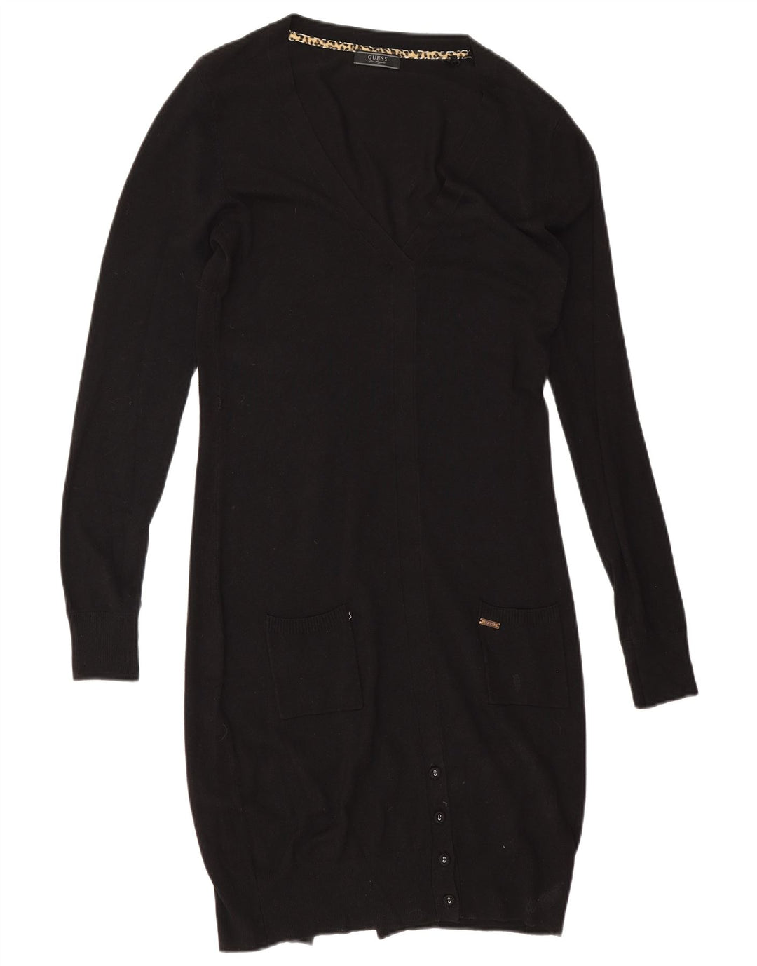 Abito maglione da donna Guess UK 14 viscosa nera media
