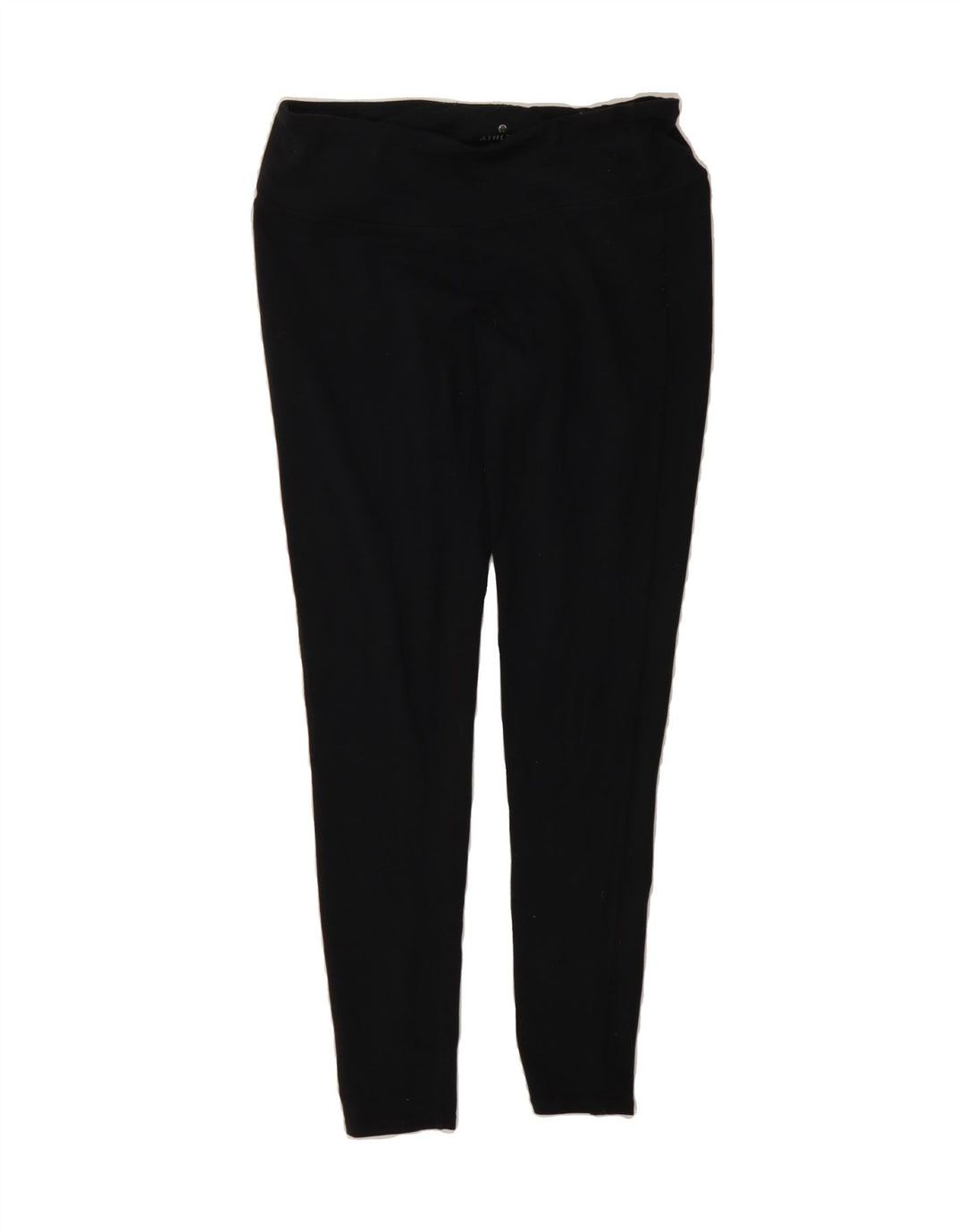 ATHLETA Womens Leggings UK 12 Medium  Black Nylon Vintage Athleta and Second-Hand Athleta from Messina Hembry 