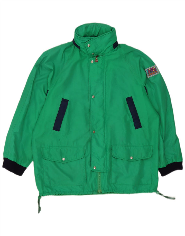 Giacca antipioggia con cappuccio da donna Dolomite UK 44 2XL Poliestere color block verde