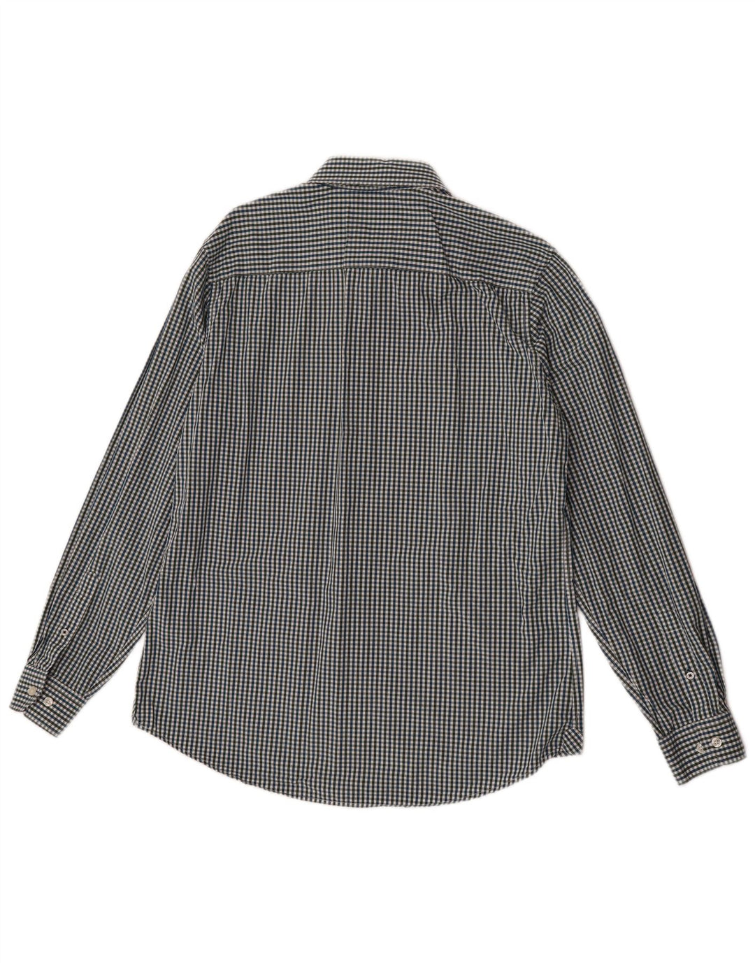 Crew Clothing Camicia slim fit da uomo grande in cotone a quadretti multicolore