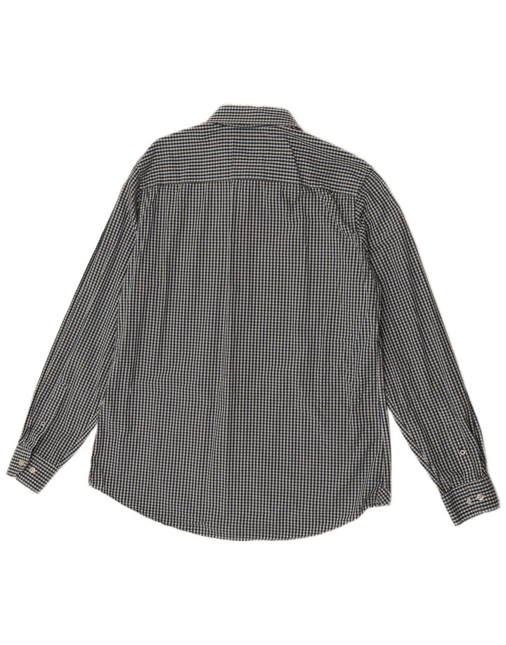 Crew Clothing Camicia slim fit da uomo grande in cotone a quadretti multicolore