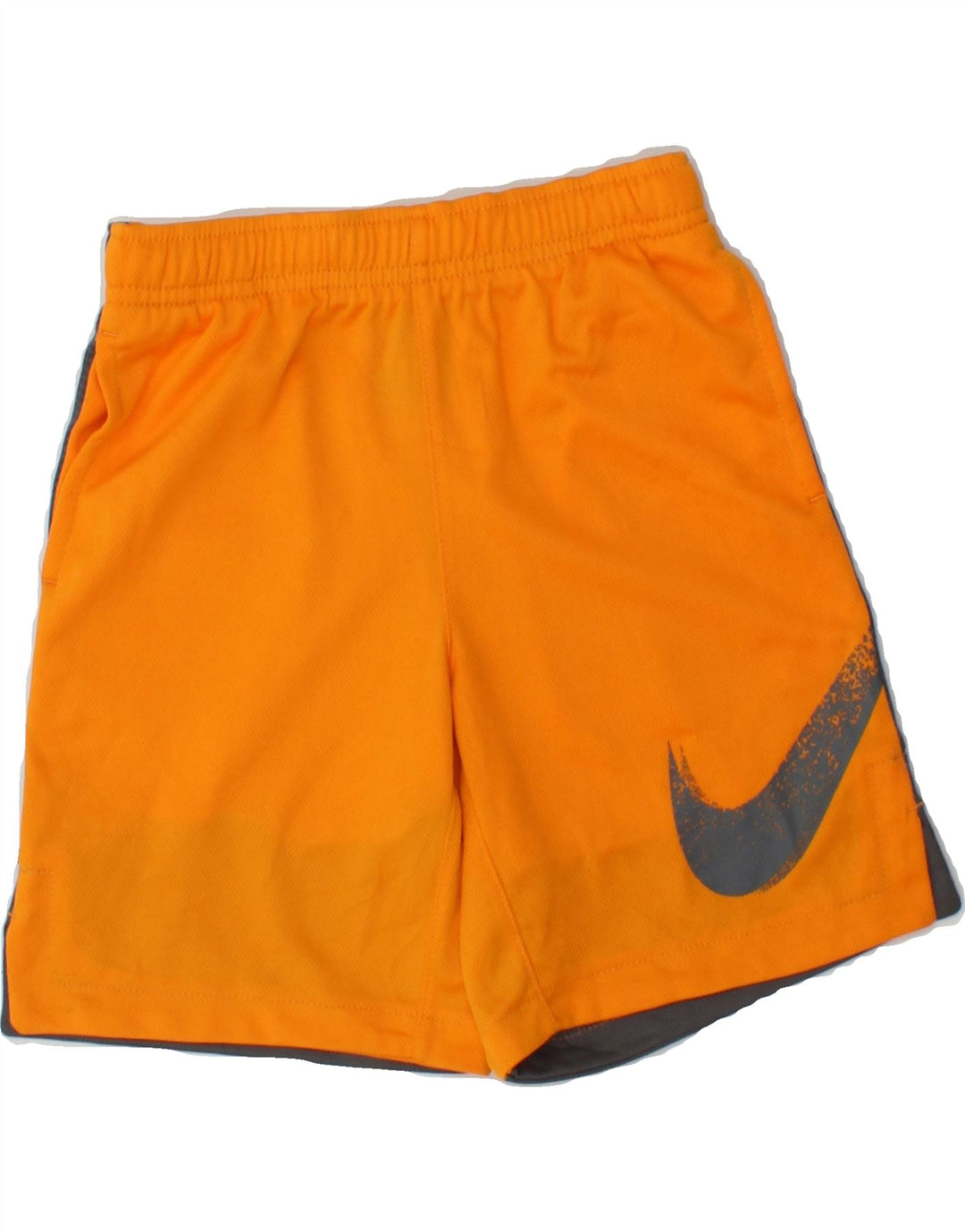 NIKE Boys Dri Fit Sport Shorts 5-6 Years Medium  Orange Colourblock Vintage Nike and Second-Hand Nike from Messina Hembry 