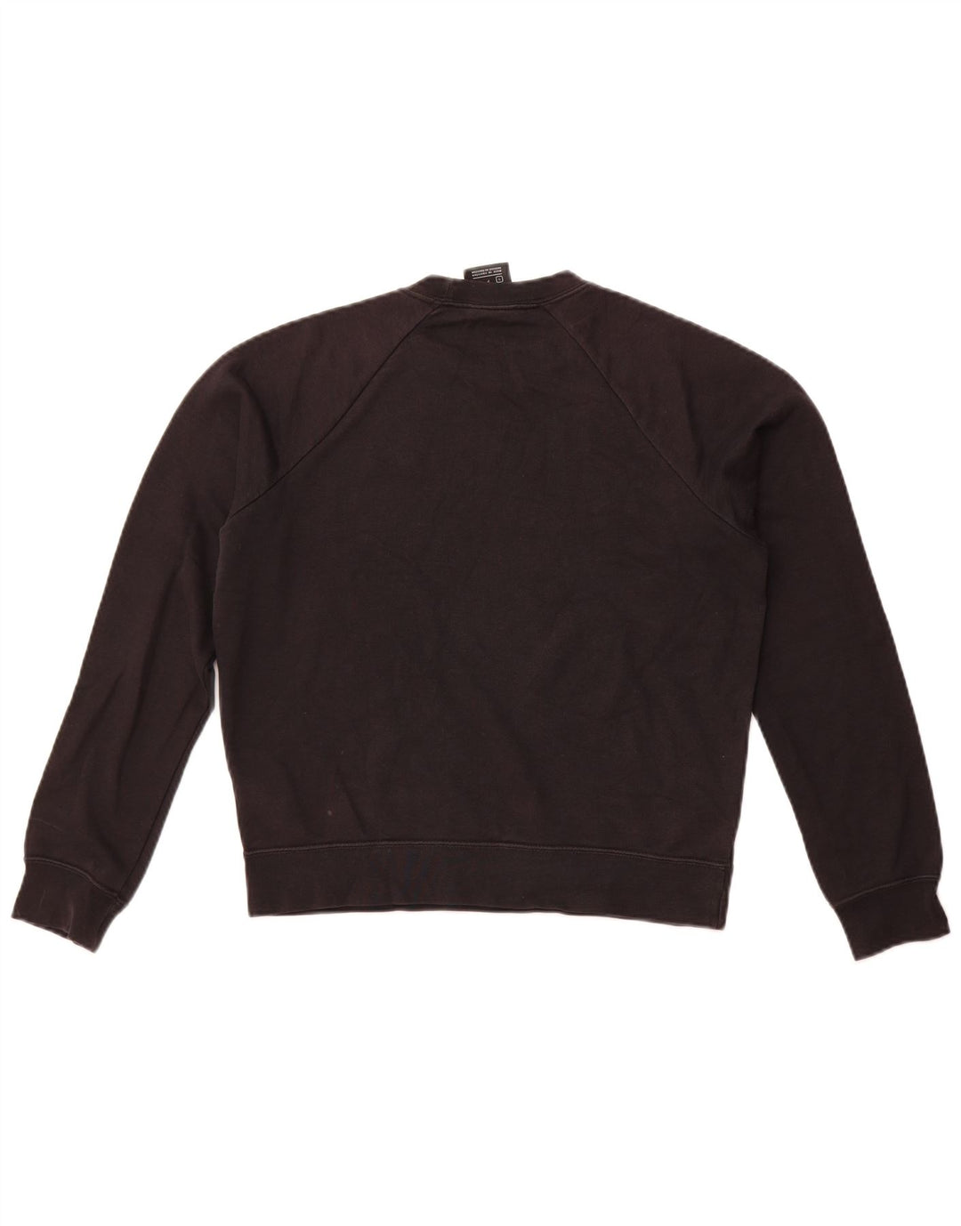 Felpa oversize da donna Nike UK 10 piccola in cotone nero