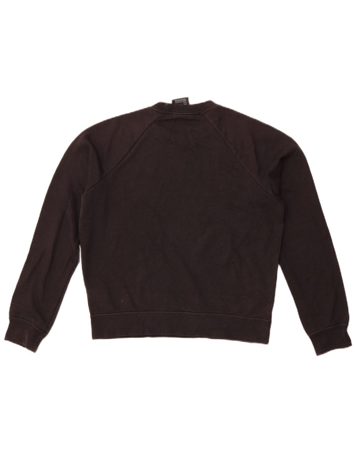 Felpa oversize da donna Nike UK 10 piccola in cotone nero