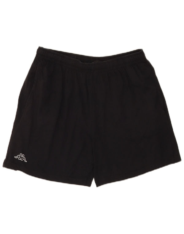 Pantaloncini sportivi da donna Kappa UK 16 grandi in cotone nero