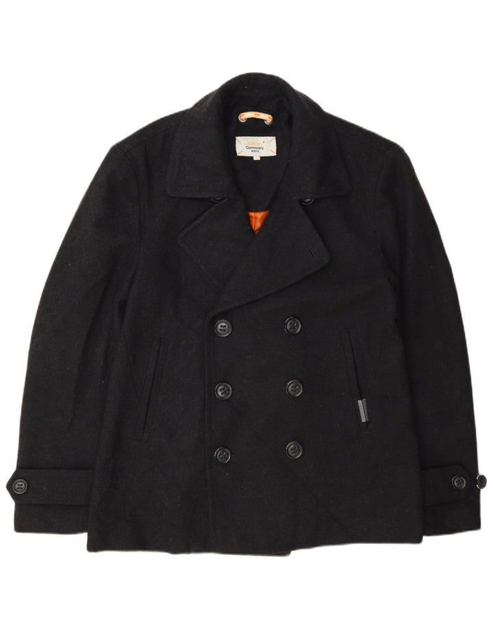Cappotto da marinaio da uomo Superdry UK 42 XL grigio
