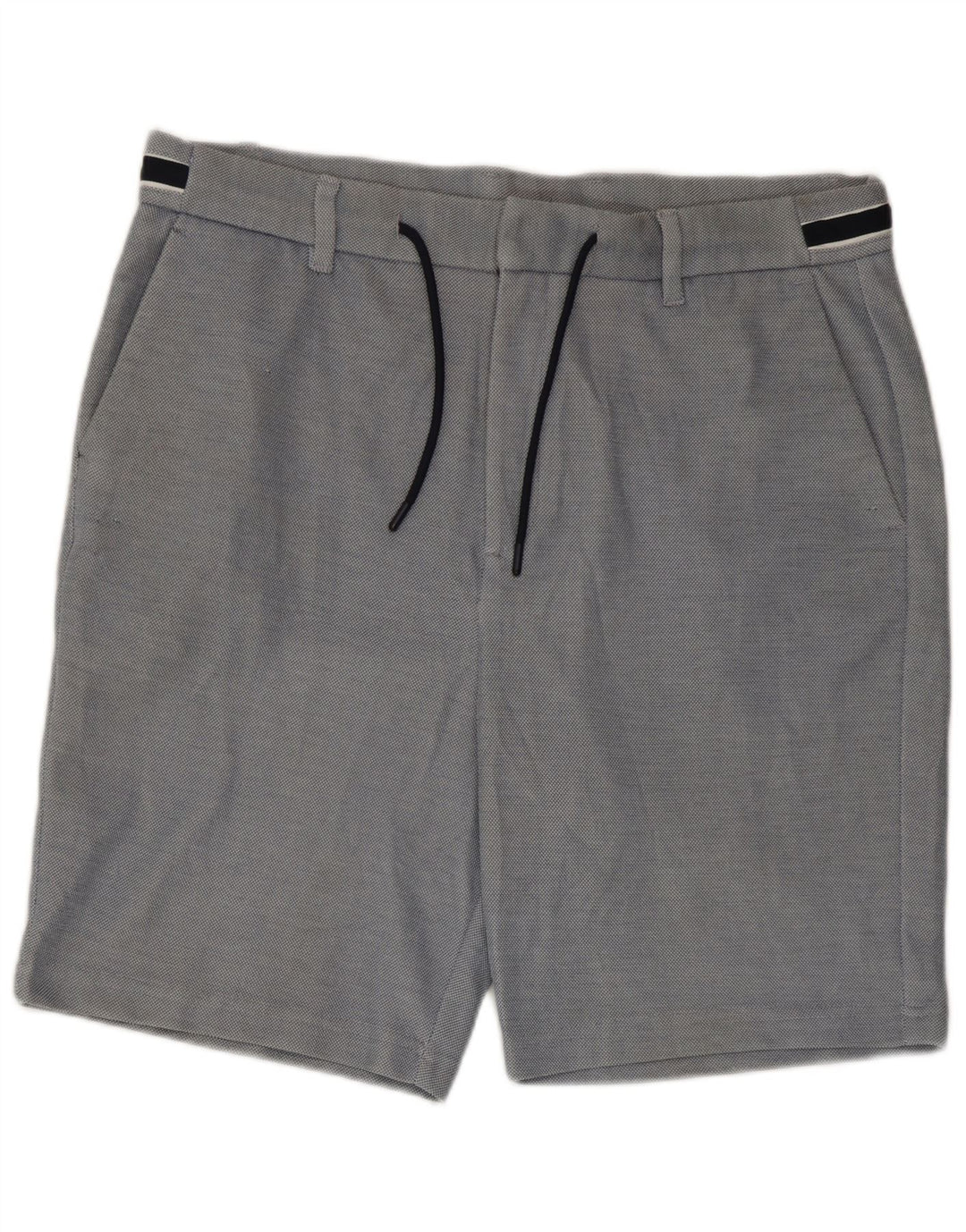 Pantaloncini chino da uomo Zara XL W38 poliestere blu