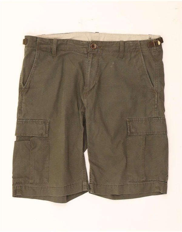 Carhartt Mens Cargo Shorts W32 Medium Khaki Cotton