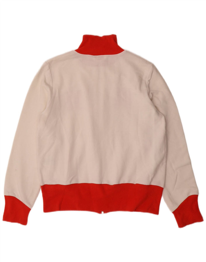 Giacca da ginnastica grafica da donna PUMA UK 16 Large White Colourblock