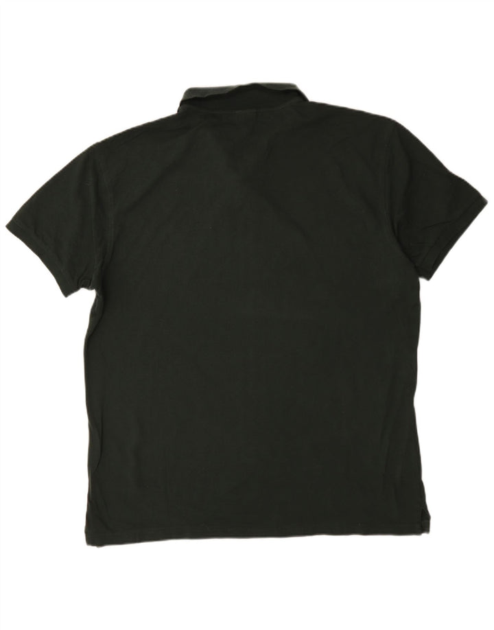 Polo aderente da uomo Gant 2XL in cotone verde