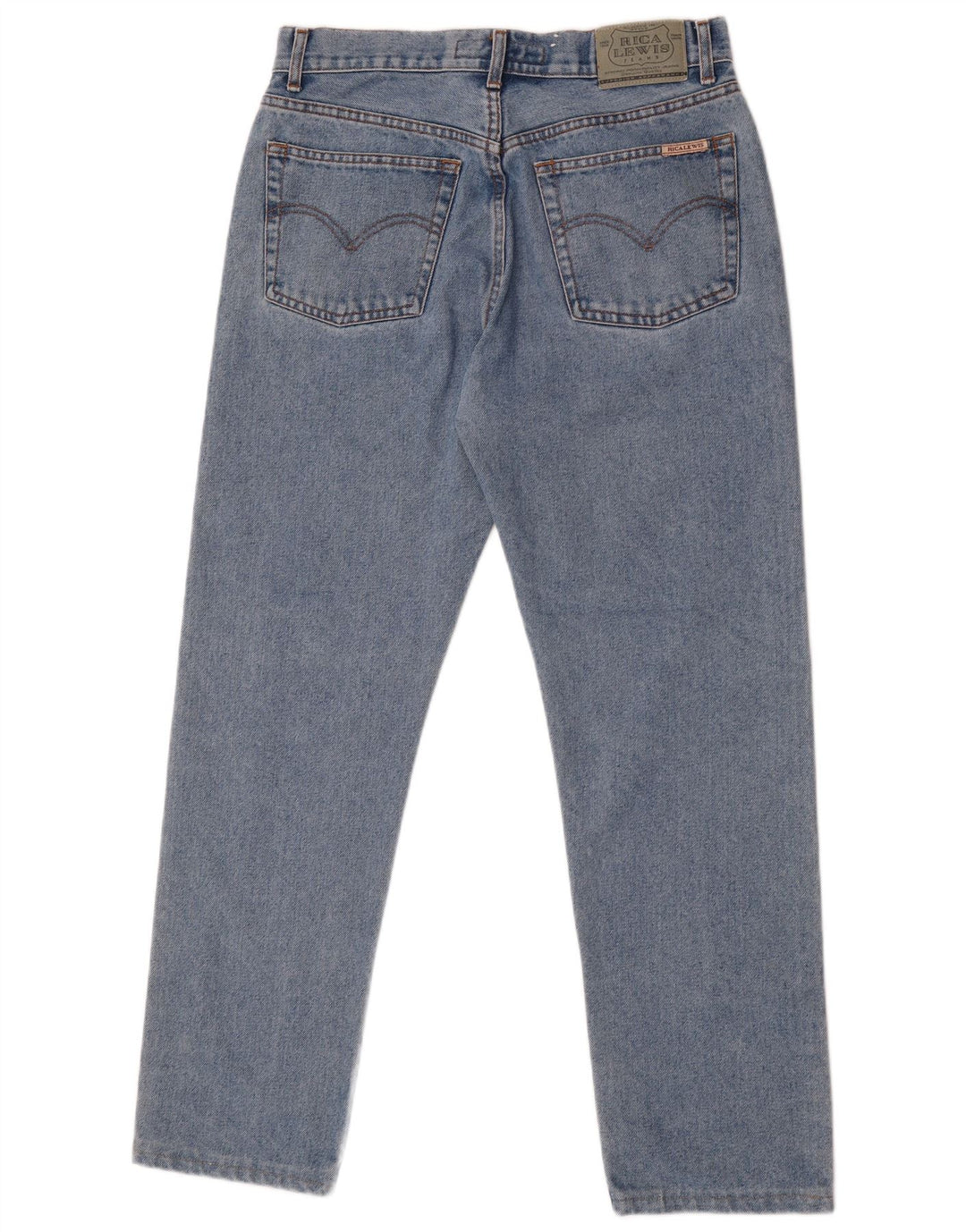 Jeans dritti da uomo Rica Lewis W33 L31 Blu