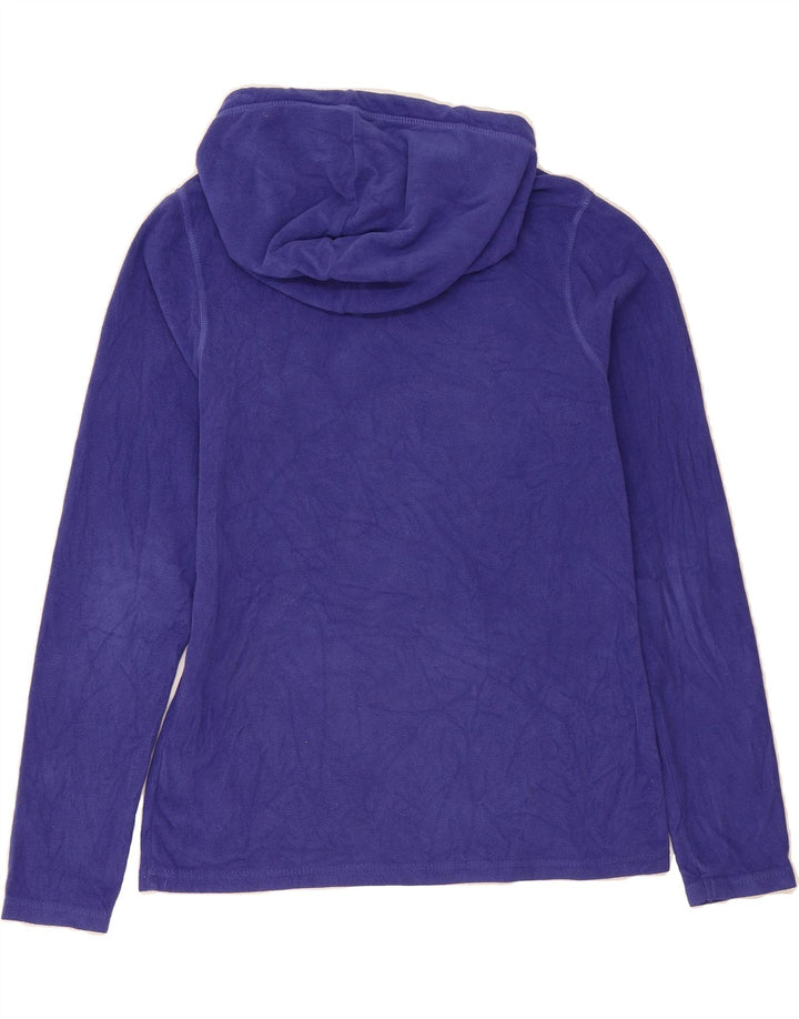 MOUNTAIN WAREHOUSE Womens Hoodie Jumper UK 12 Medium  Blue Polyester Vintage Mountain Warehouse and Second-Hand Mountain Warehouse from Messina Hembry 