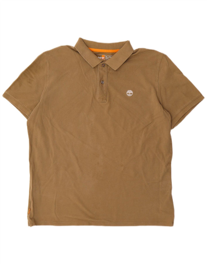 Polo Timberland da uomo vestibilità regolare XL Beige