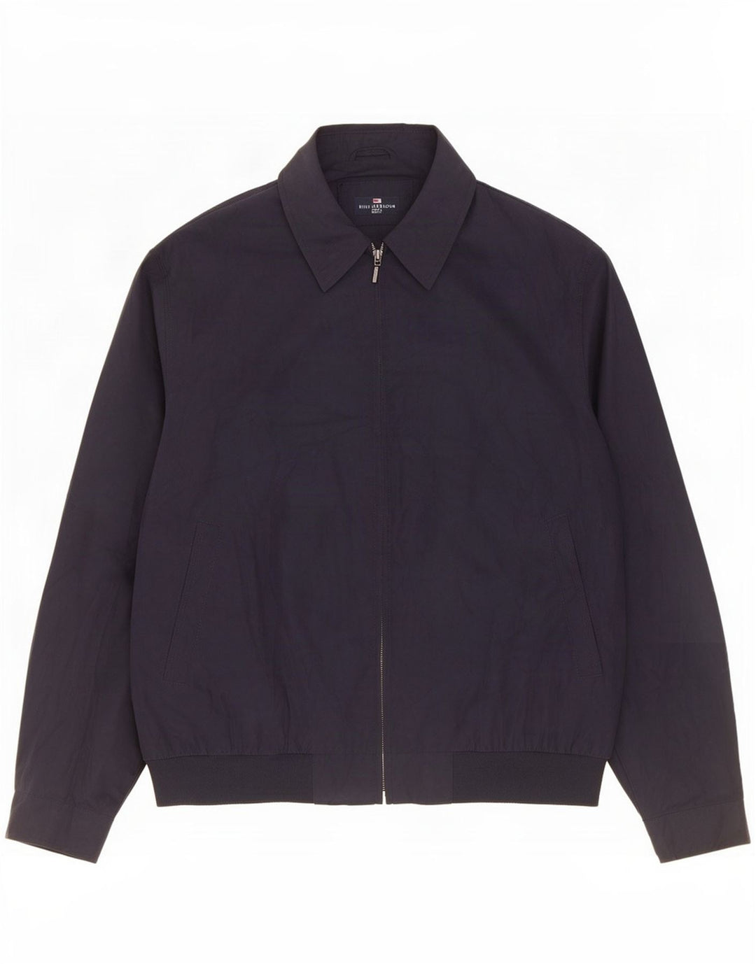 Giubbotto bomber da uomo Marks & Spencer Blue Harbour UK 40 Large Navy Poliestere