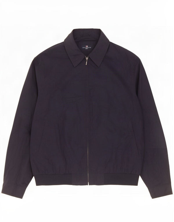 Giubbotto bomber da uomo Marks & Spencer Blue Harbour UK 40 Large Navy Poliestere