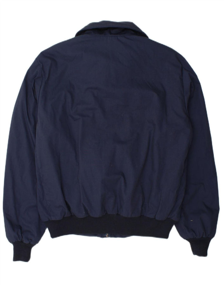 MC KEE'S Mens Bomber Jacket IT 56 3XL Navy Blue
