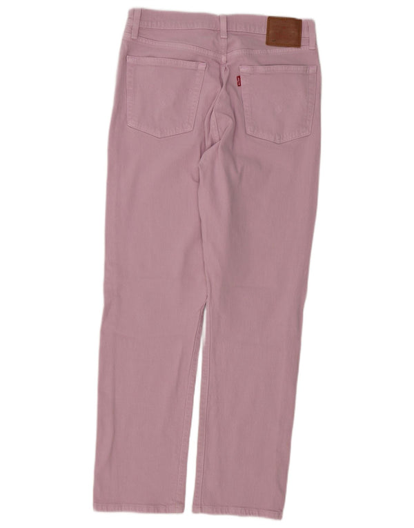 LEVI'S Jeans dritti 501 da donna W28 L28 cotone rosa
