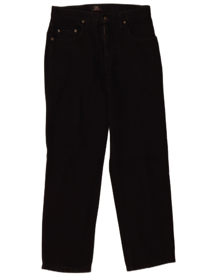 Jeans dritti da uomo Lee Kansas W32 L30 cotone nero