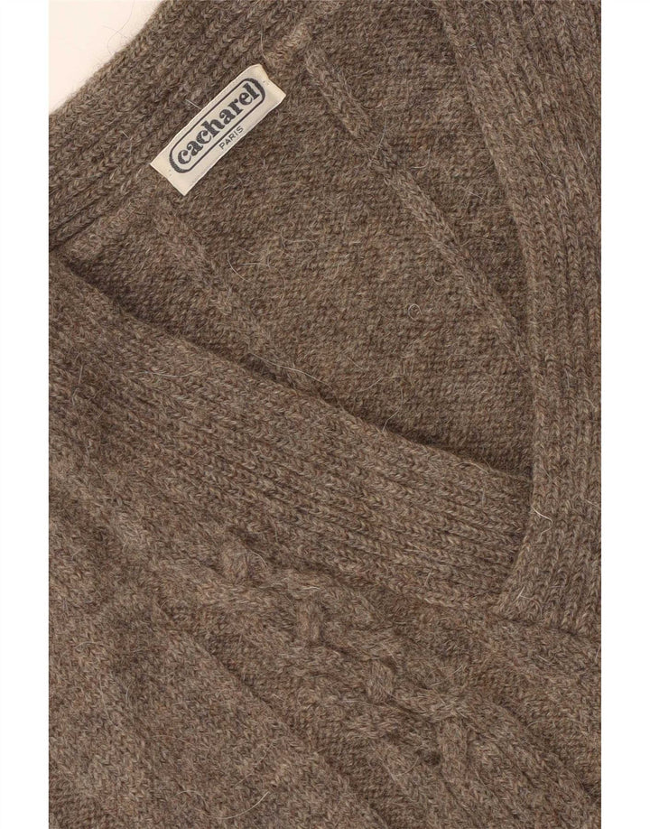Maglione maglione con scollo a V da uomo Cacharel Grigio medio