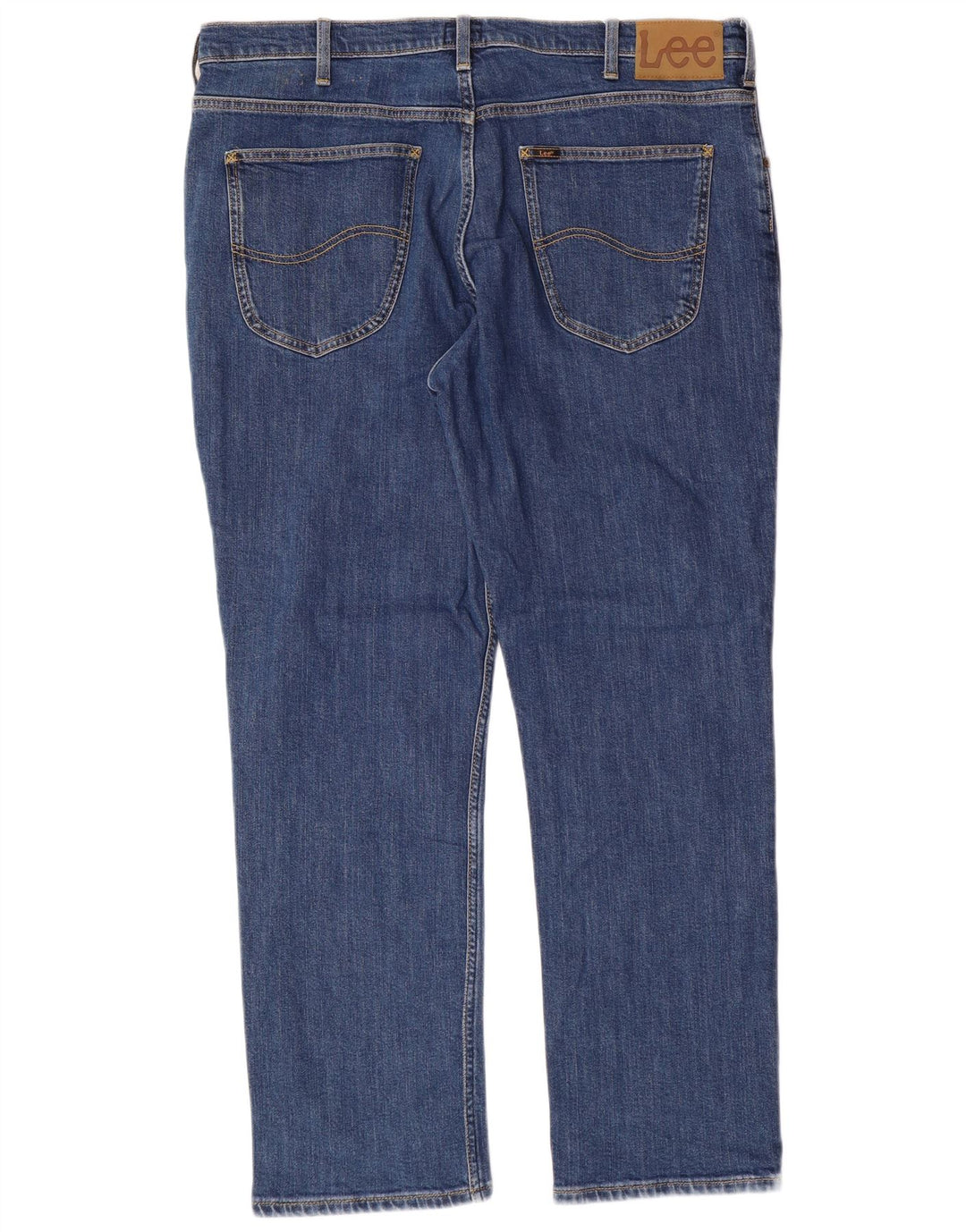 Jeans dritti da uomo LEE Brooklyn W40 L30 in cotone blu