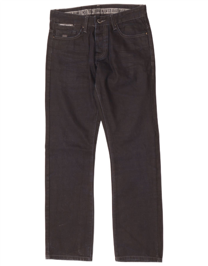 Jeans dritti da uomo G-STAR W31 L34 cotone nero