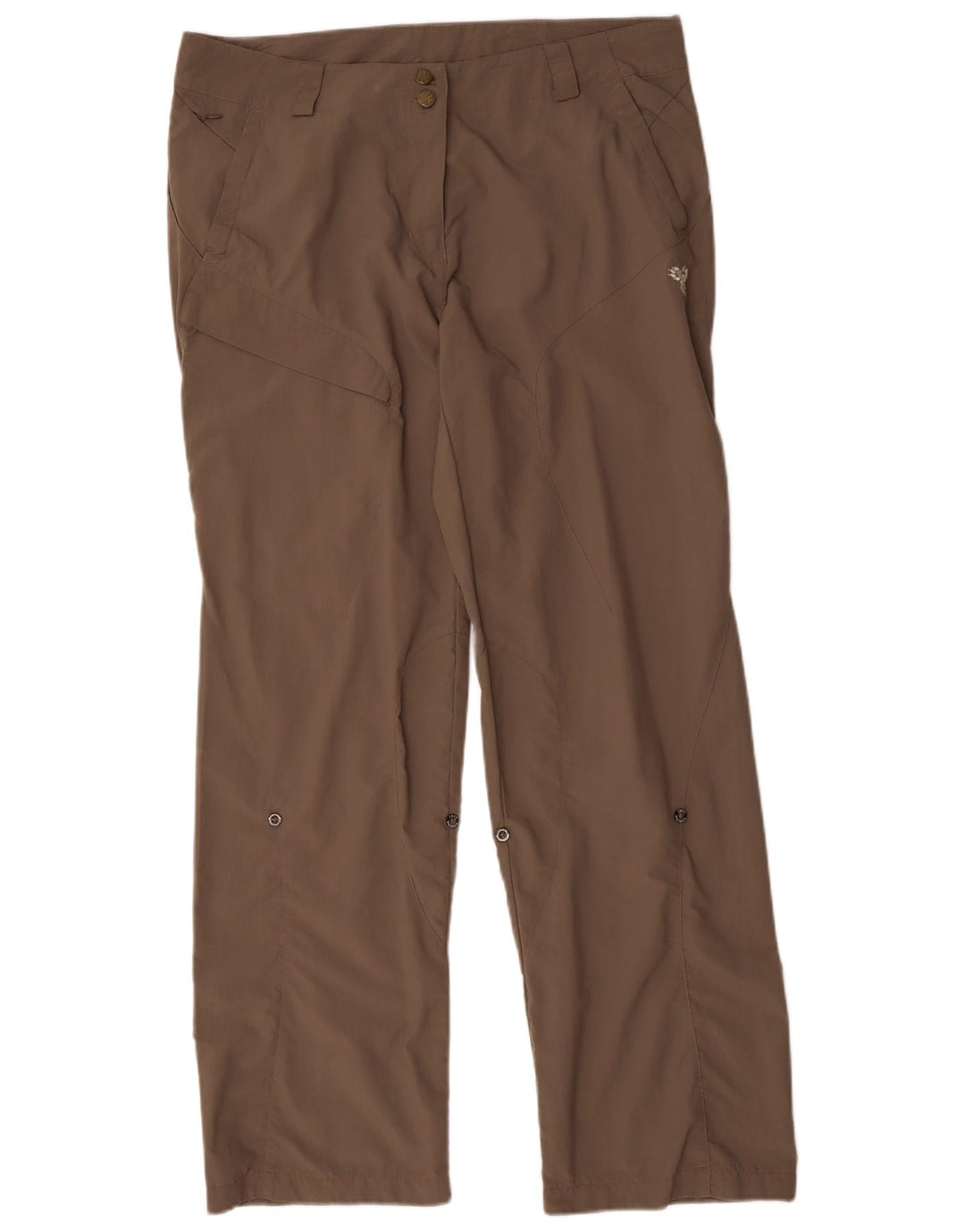 Pantaloni cargo da viaggio da donna JACK WOLFSKIN UK 16/18 XL W36 L33 Beige