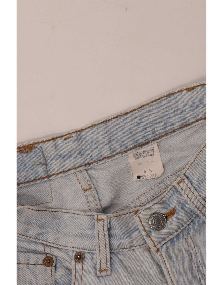 Jeans affusolati da donna Levi's US 5 piccoli W28 L29 cotone blu