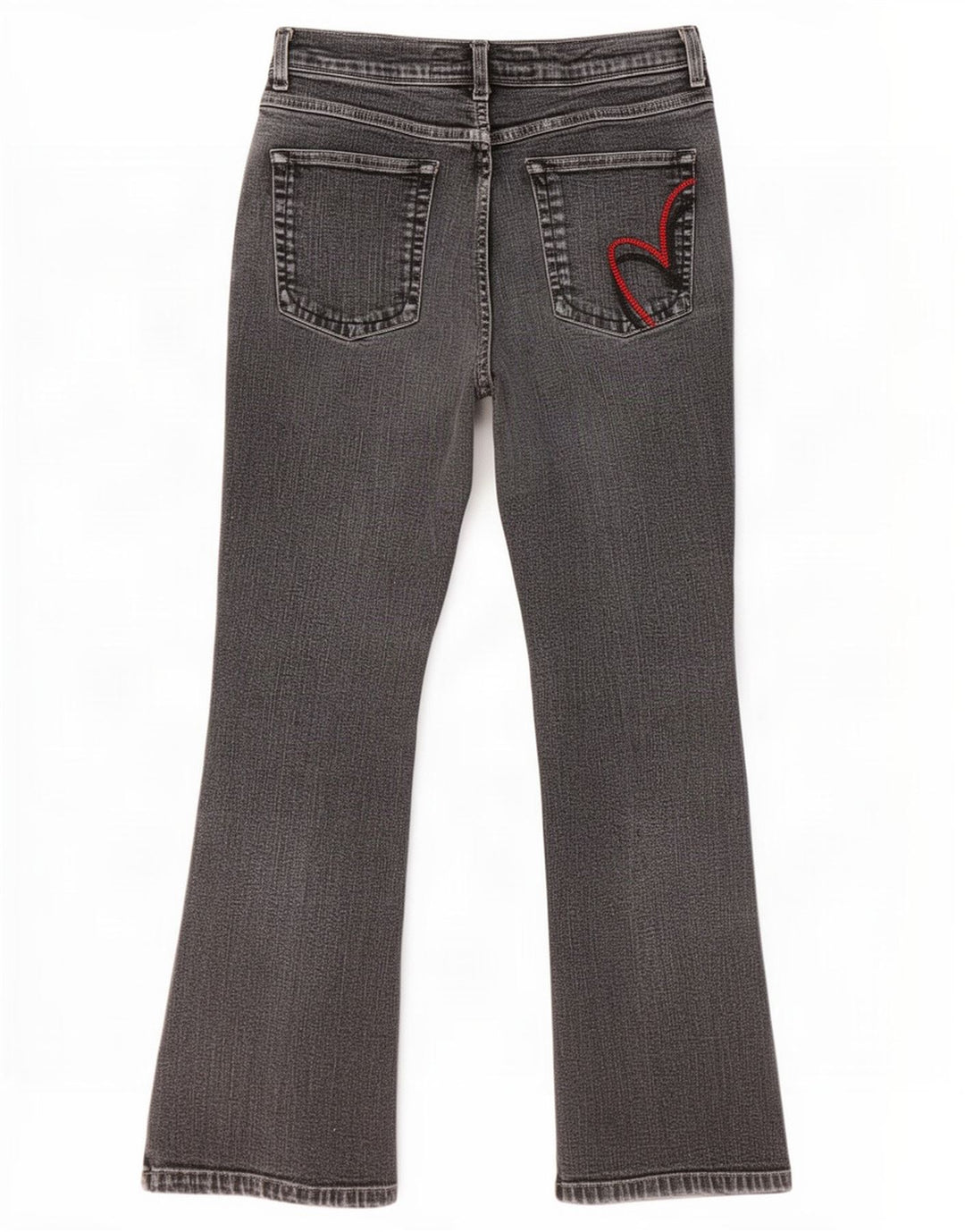 Jeans Marks & Spencer Per Una Bootcut da donna UK 14 Medio W30 L27 Grigio