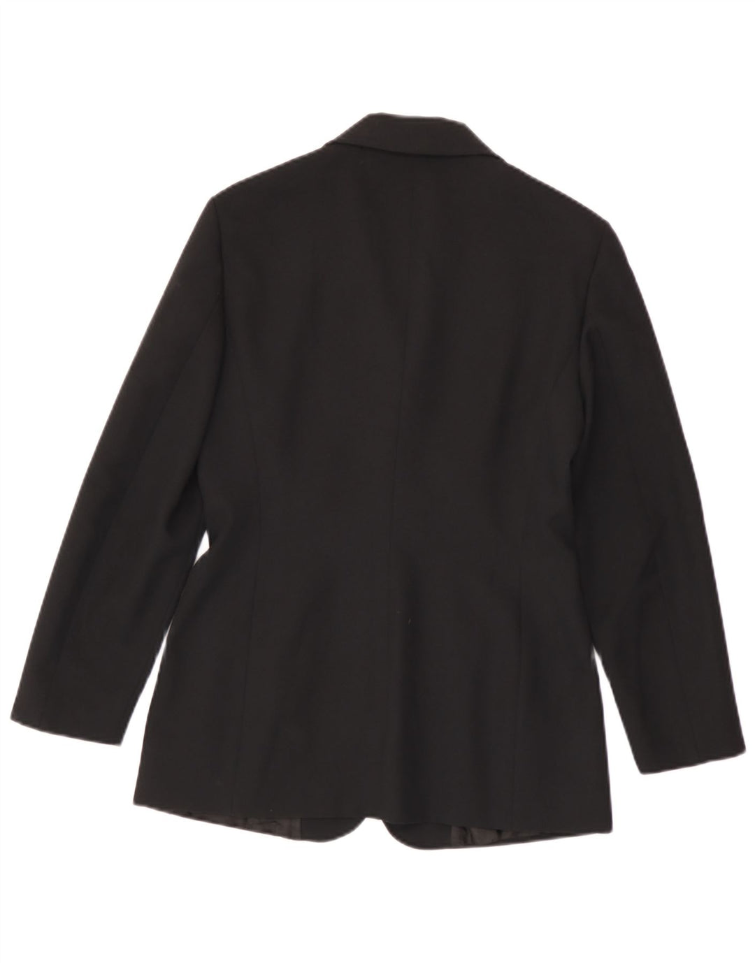 Max & Co. Giacca blazer a 3 bottoni da donna UK 10 piccola poliestere nero