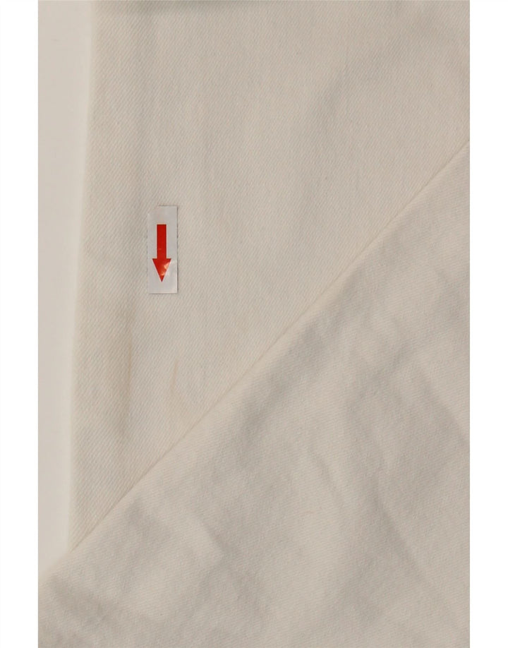 Jeans svasati da donna Zara EU 36 XS W26 L32 Bianco