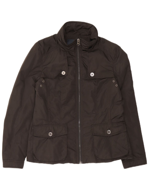 Giacca utility da donna Zara UK 16 grande poliestere nero