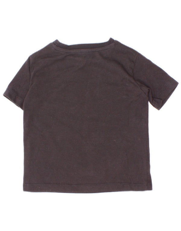 T-shirt grafica Reebok per neonato 12-18 mesi in cotone nero