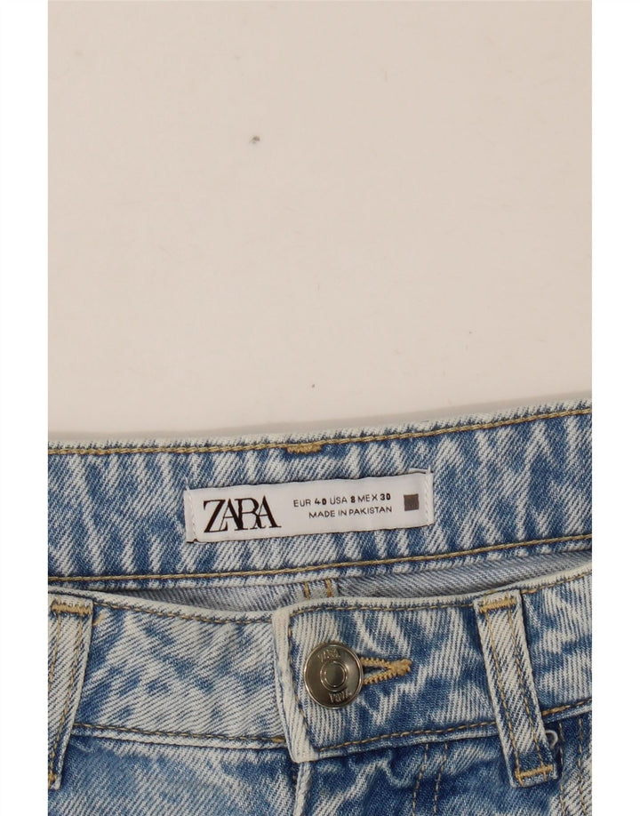 Pantaloncini di jeans da donna ZARA EU 40 medi W30 blu