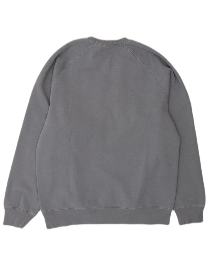 Felpa da uomo Carhartt in cotone blu medio