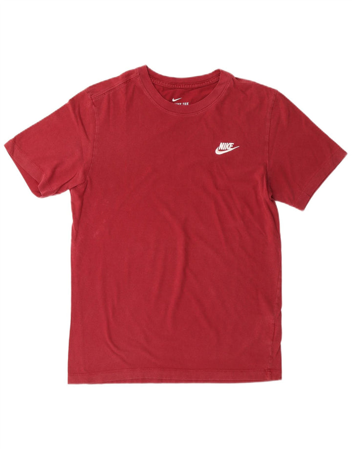 T-shirt da uomo NIKE Top piccola rossa in cotone