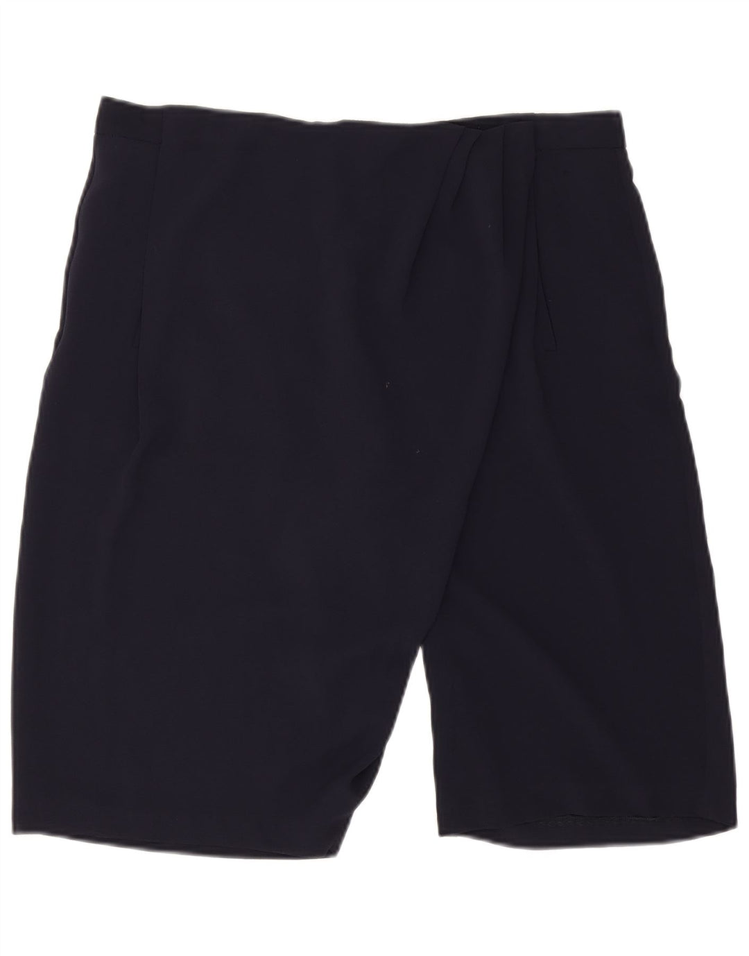 Pantaloncini chino da donna Zara grandi W32 poliestere blu navy