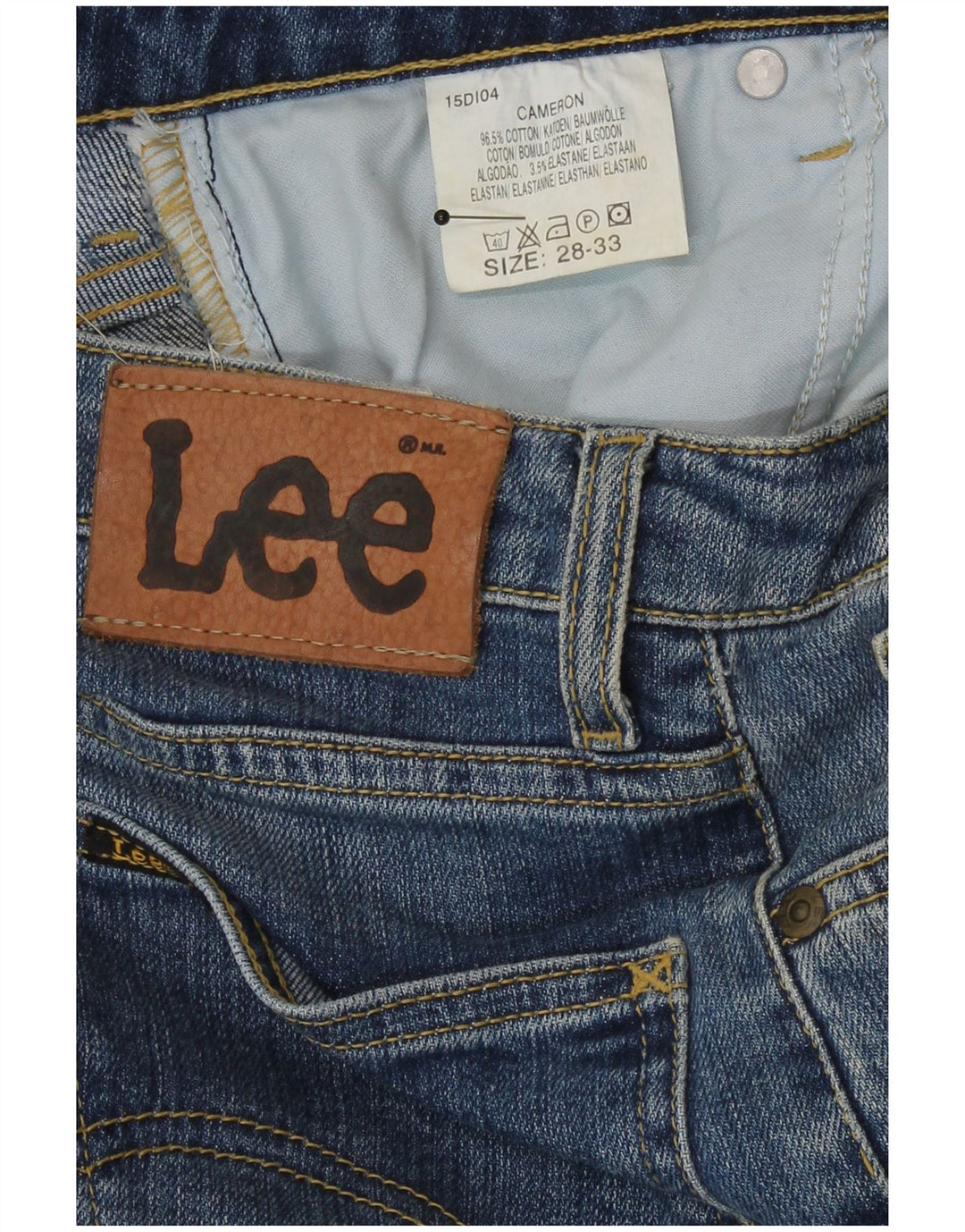 Jeans Lee Cameron Bootcut da donna W28 L33 cotone blu