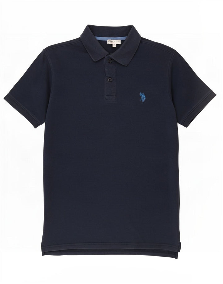 Polo Assn. Camicia da uomo blu navy medio