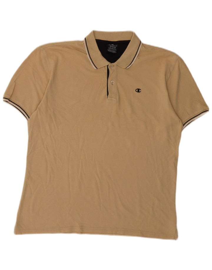 Polo da uomo Champion beige medio
