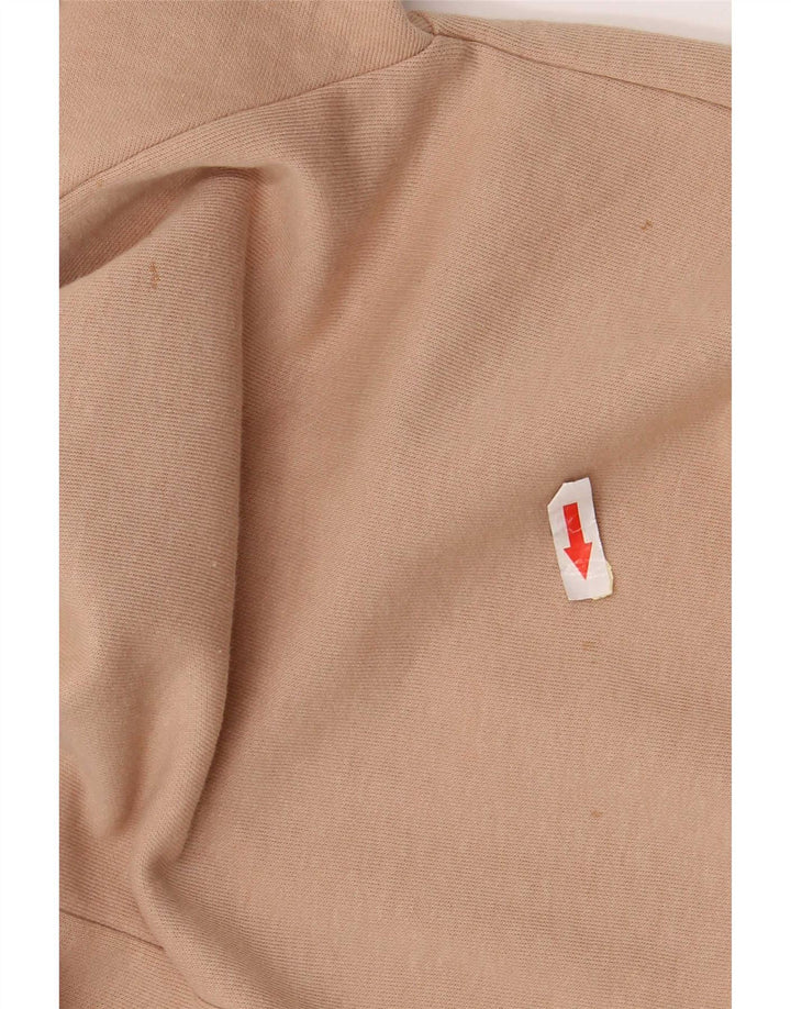 Abito a trapezio da donna Zara con maniche a 1/2 UK 8 piccolo Beige