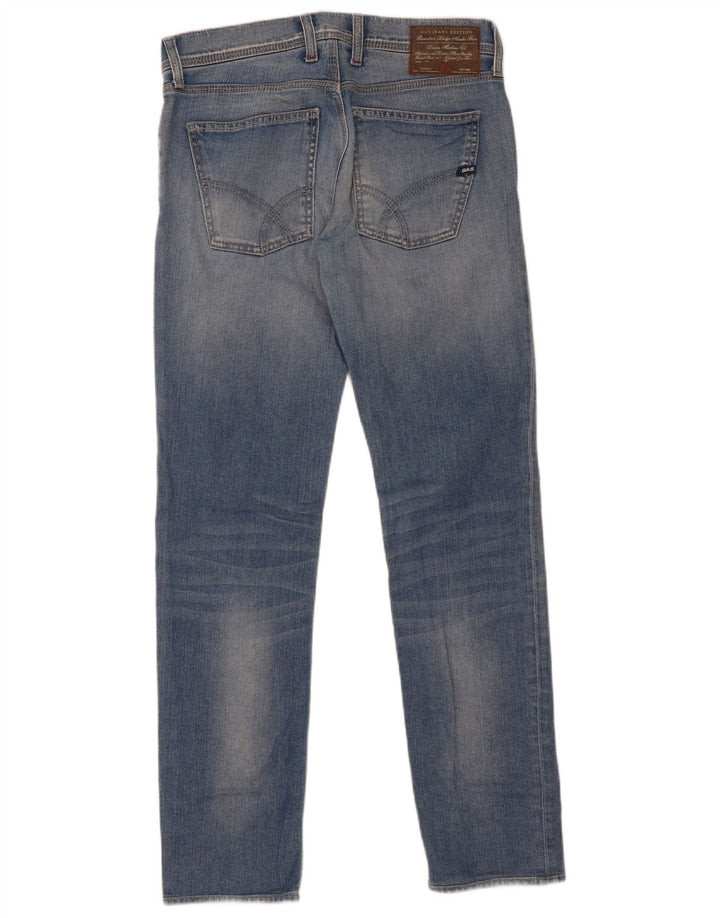 Jeans slim da uomo Gas W30 L34 cotone blu