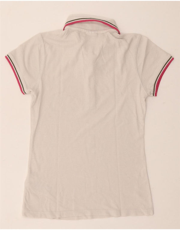 Polo Diadora Donna UK 10 Small Cotone Bianco