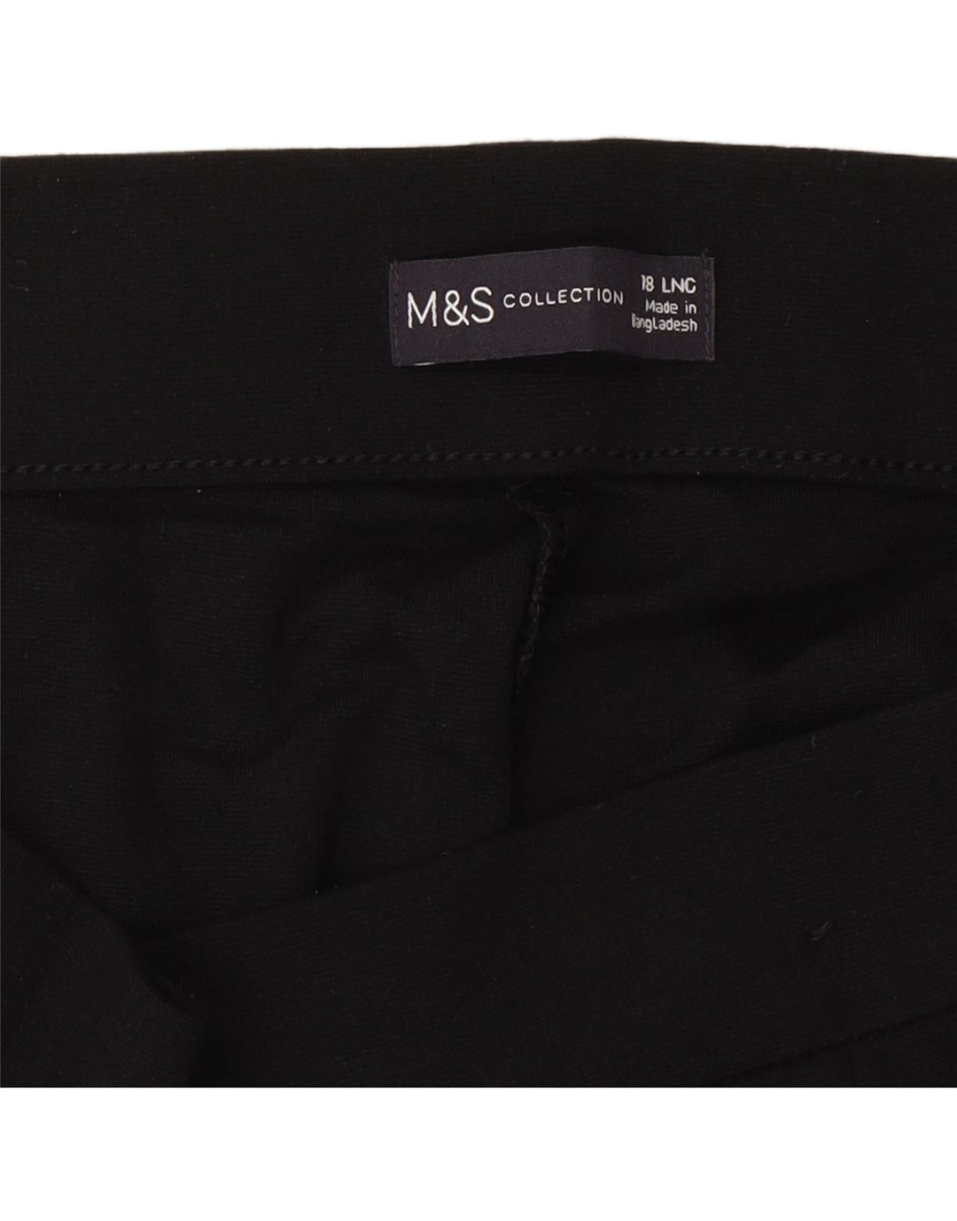 Pantaloni da tuta da donna Marks & Spencer UK 18 XL viscosa nera