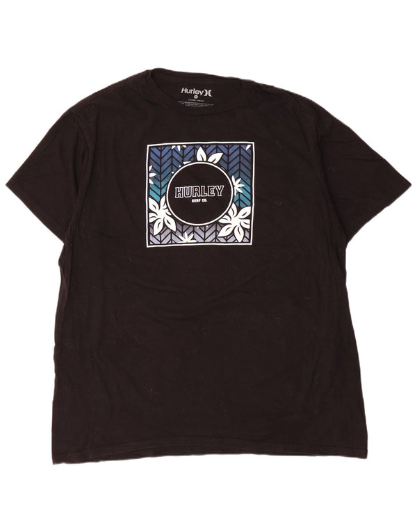 T-shirt grafica da uomo Hurley Top XL Nera