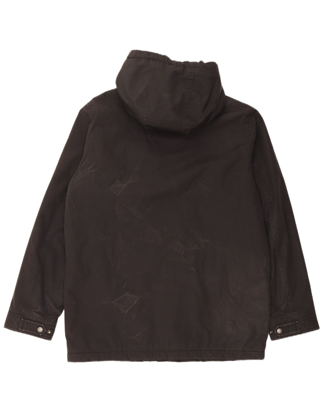 Giacca a vento con cappuccio da uomo Levi's UK 38 poliestere nero medio