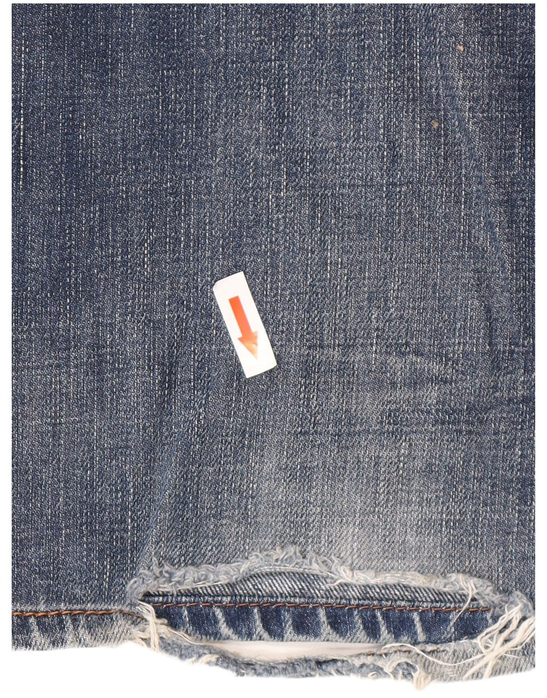 Jeans dritti vestibilità regolare da uomo Tommy Hilfiger W38 L34 cotone blu