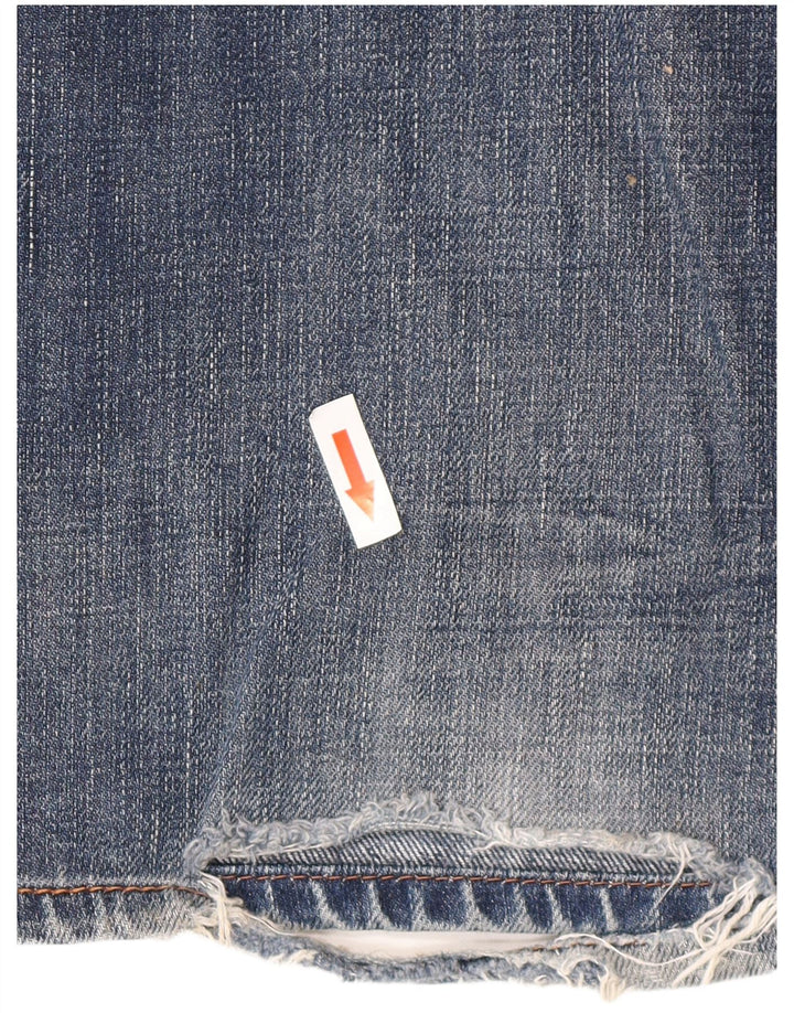 Jeans dritti vestibilità regolare da uomo Tommy Hilfiger W38 L34 cotone blu