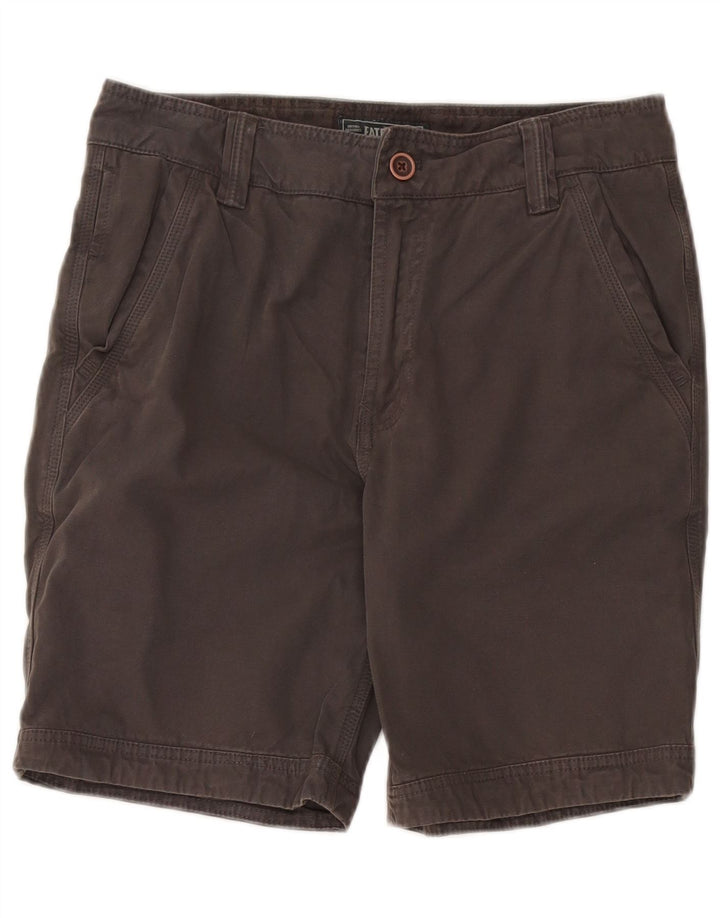 Pantaloncini chino da uomo Fat Face W30 cotone grigio medio
