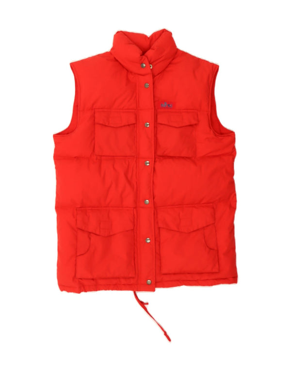 ELHO Womens Padded Jacket EU 42 Large Red Polyamide
